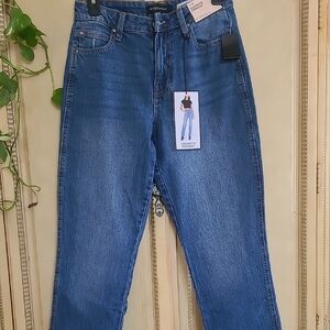 BCBGeneration Classic Blue Straight Leg Jeans